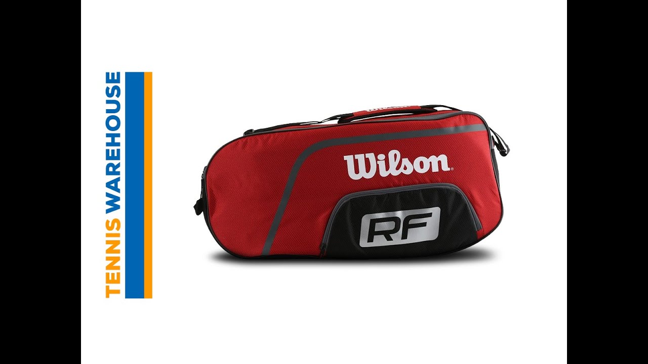 Sac à Dos Raquette De Tennis Wilson Roger Federer Team III Premium - 3 Pack - Occasion