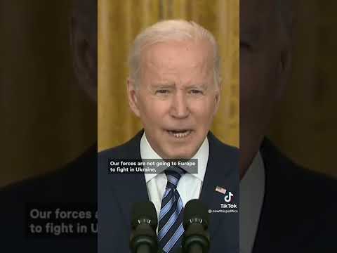 Biden Stays Neutral In Russia-Ukraine War