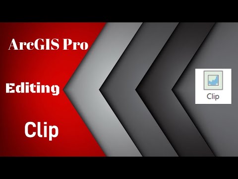 ArcGIS Pro - Editing : Clip - YouTube