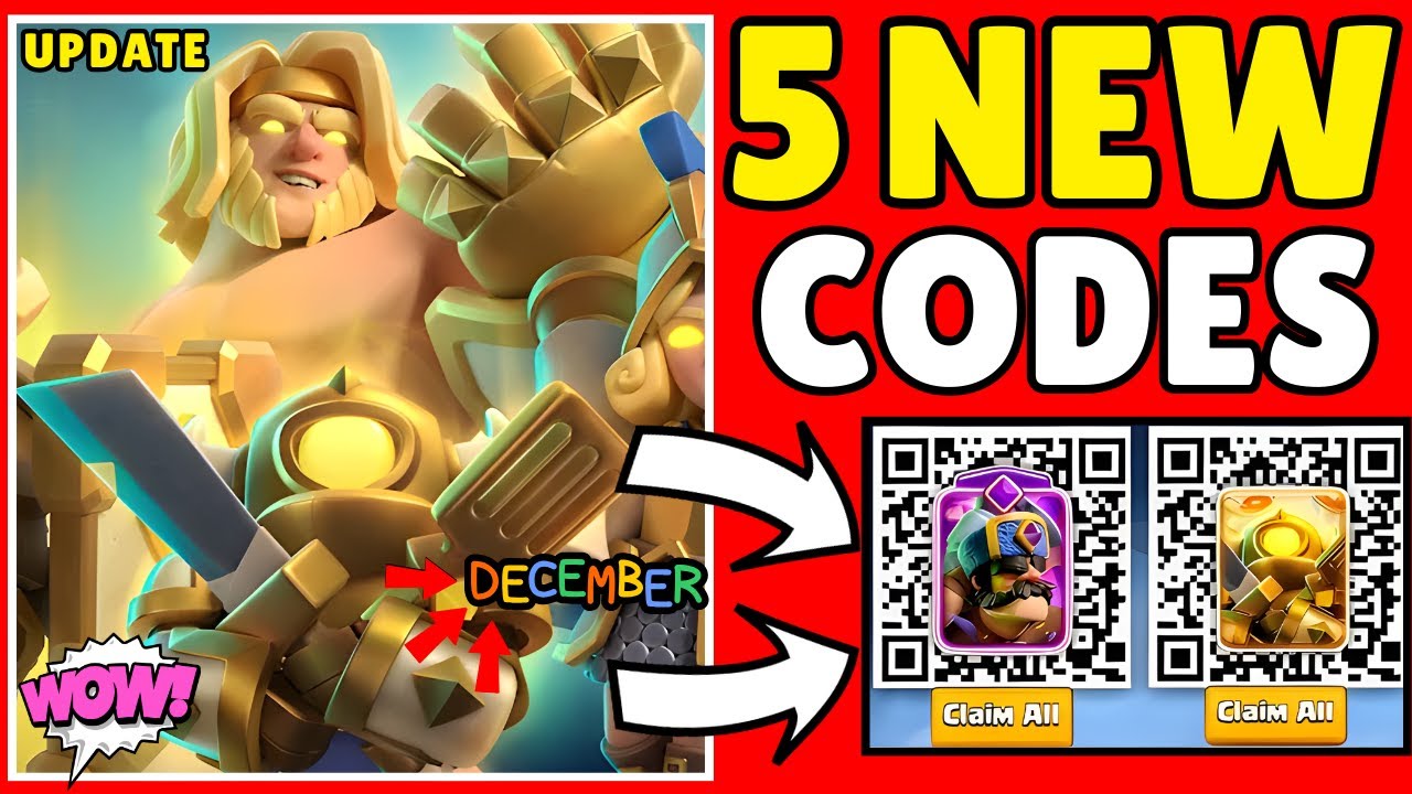 🎄НОВИНКА!🎄QR-КОДЫ ДЛЯ CLASH ROYALE 2025 - КОДЫ АКТИВАЦИИ CLASH ROYALE - КАК АКТИВИРОВАТЬ QR-КОДЫ