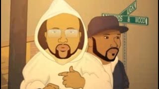 UGK Dedication ~  Living This Life {Cartoon Animation} #RIPPimpC