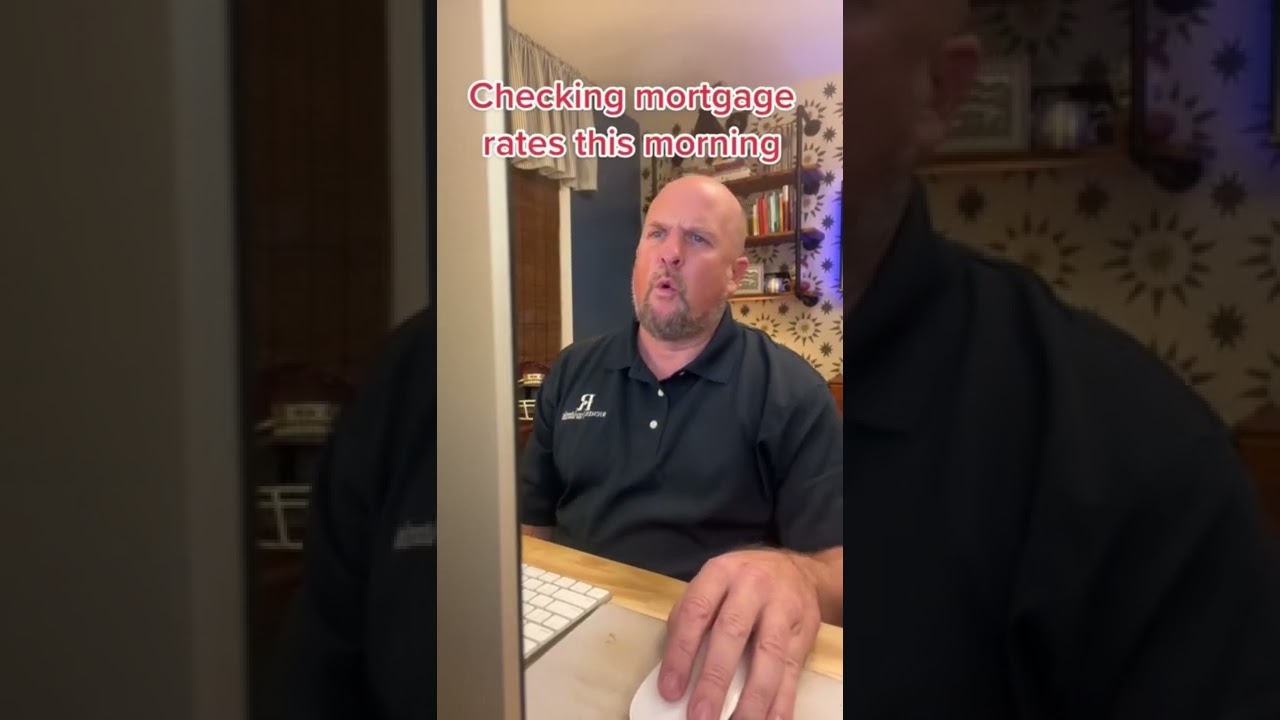 Mortgage rates be like…. 