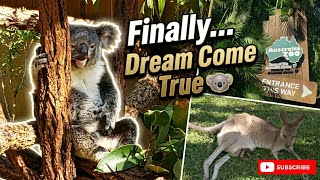 My First Time at Australia Zoo 🐨 | Koalas, Kangaroos & Dream Come True
