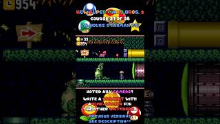 Mario Starman Run Challenge 21 of 35 (it is not Mario Maker!!)