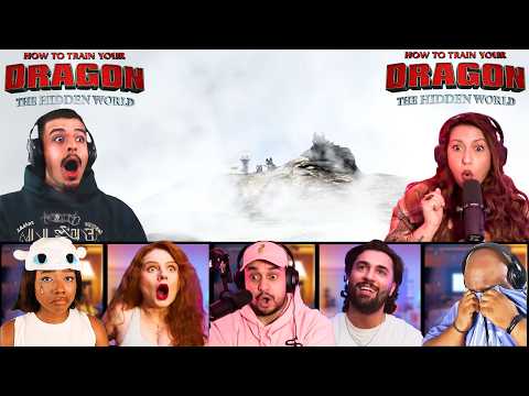 TOP "TOOTHLESS RETURNS" REACTIONS! *HOW TO TRAIN YOUR DRAGON: THE HIDDEN WORLD* FINAL ENDING SCENE!