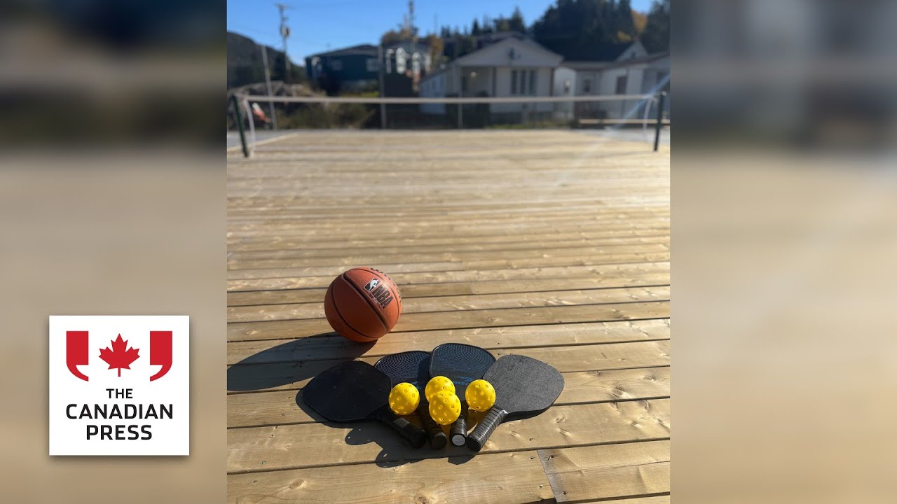Pickleball tourism: Tiny Newfoundland town builds court only accessible by boat or helicopter