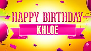 Happy Birthday Khloé