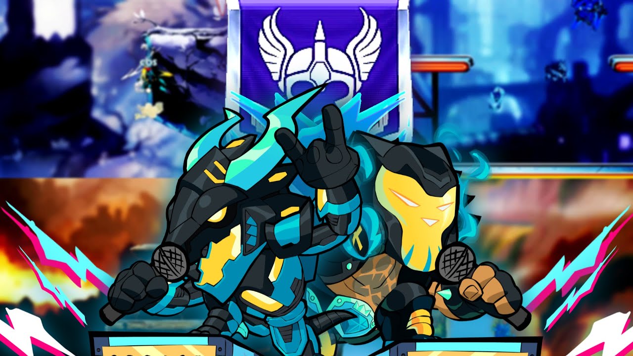 Funny Moments Ranked 2v2 cu @gamebogdan5586(Brawlhalla Romania)