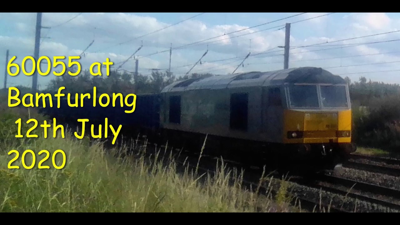 60055 at Bamfurlong 12th July 2020