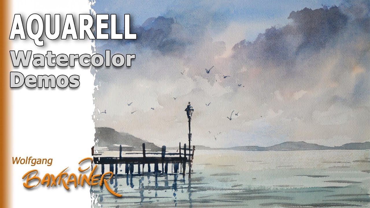 Божественно просто: использование плоских кистей для создания акварельных рисунков