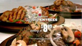 $8.99 Applebee's Sizzling Entrees