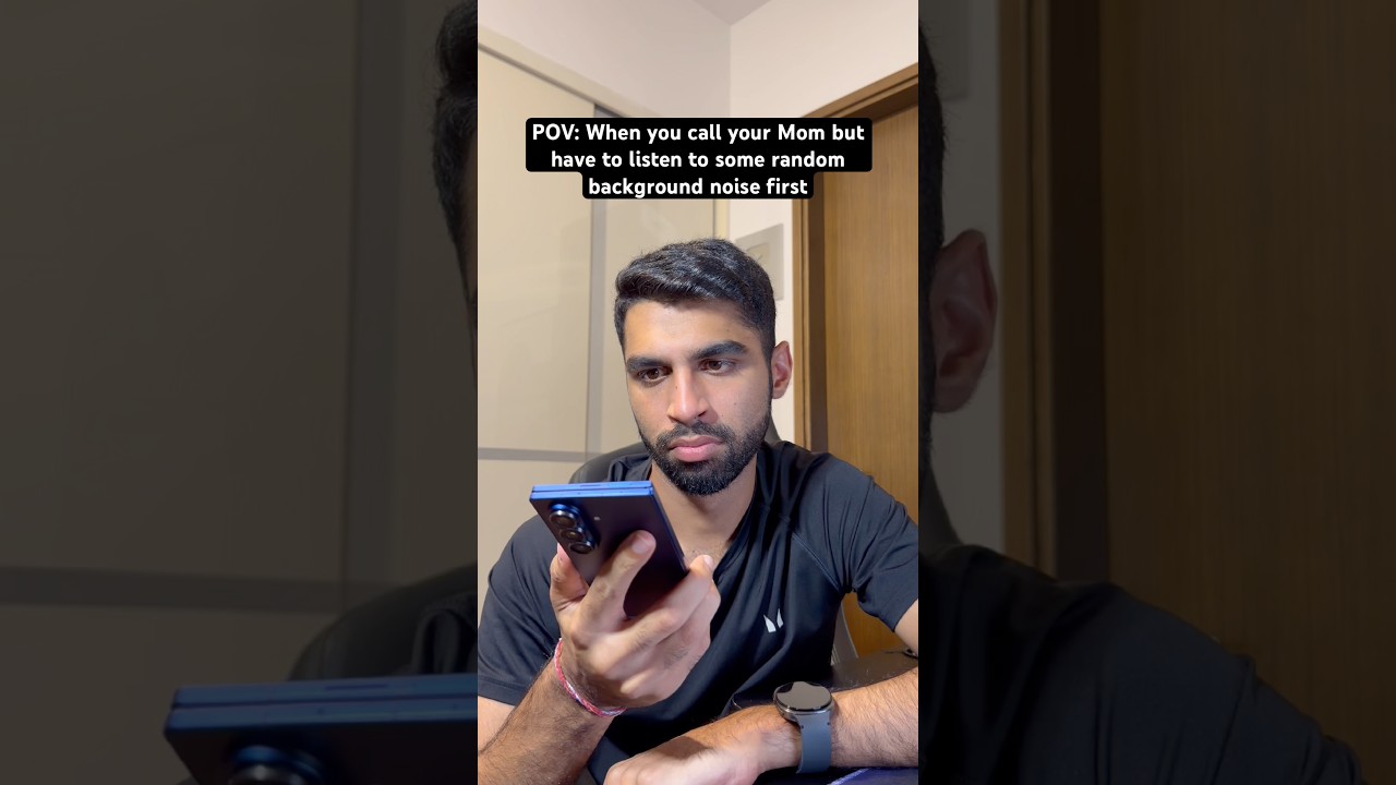 POV: When You Call Your Mom But Have To Listen To Some Random Background Noise First 😂 #shorts