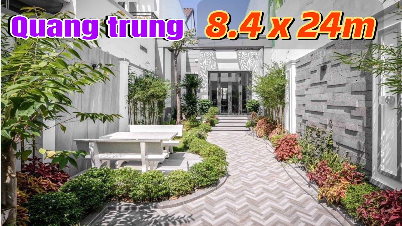 Bán Phá Giá - Chao Ôi nhà Vườn 8.4 x 24m Quang Trung Làng Hoa Gò Vấp ở Sướng Đời 120m2 