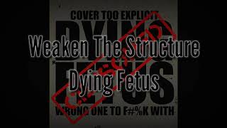 Dying Fetus - Weaken The Structure Lyrics