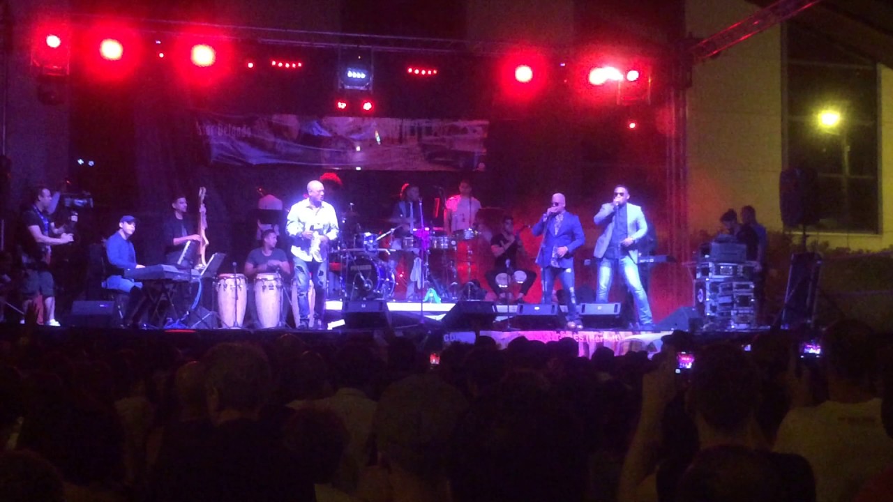 concert salsa issac delgado st brès 2017 YouTube