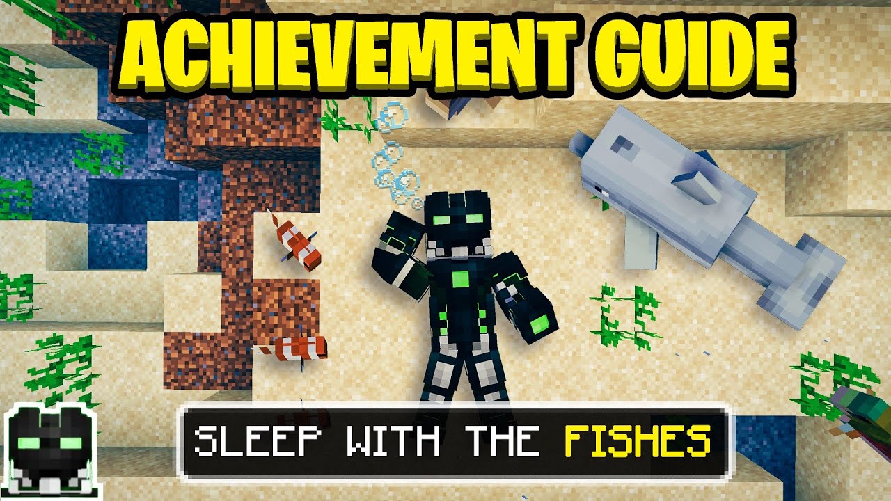 Minecraft - SLEEP WITH THE FISHES! | Achievement Guide | Cosmic Amusement