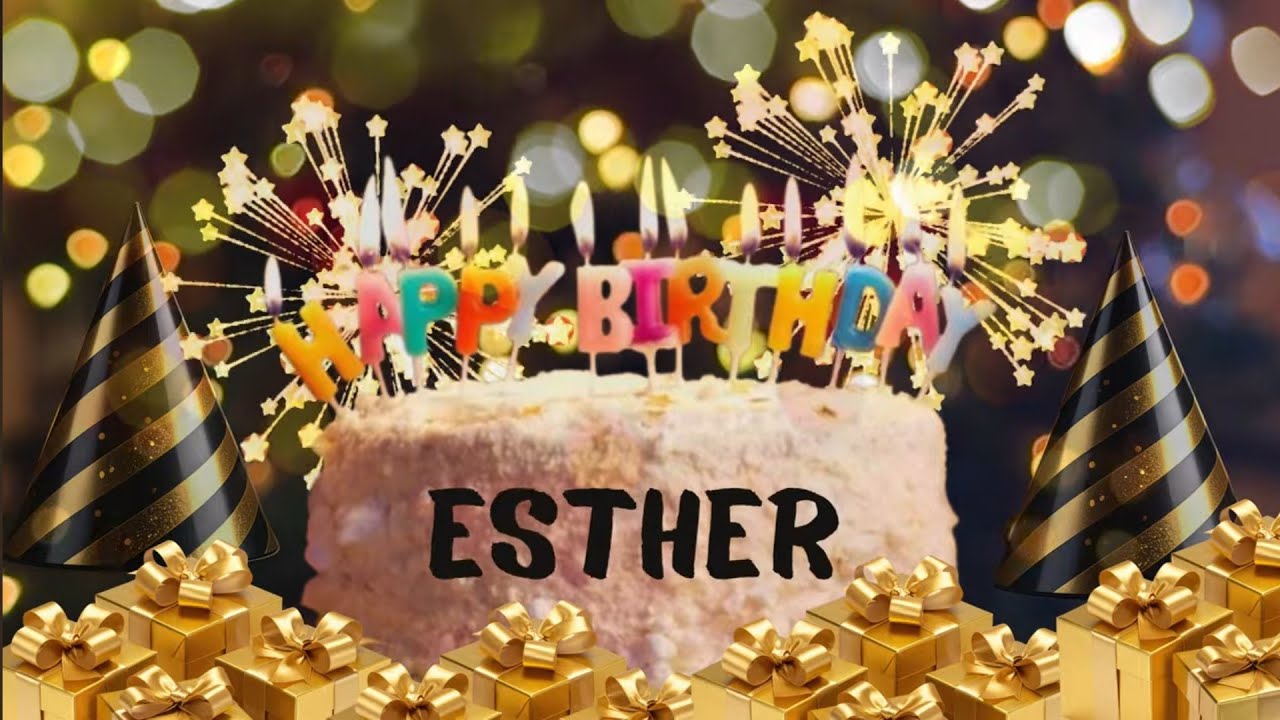 ESTHER 💛 Happy Birthday to You | Happy Birthday Song