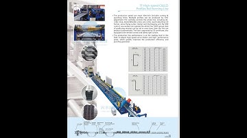 TF CU ROLL FORMING LINE--AUTO WIDTH ADJUSTING