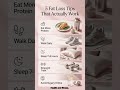 5 Proven Fat Loss Tips #healthtips #healthtips