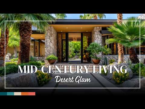 Desert Oasis Mid Century Homes – Palm Springs Style with Vintage