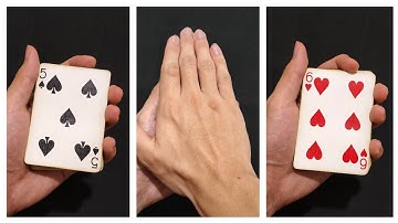 Very Easy And Cool Card Color Change Tricks Tutorial!! | Tutorial | Color Change |