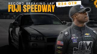 Stock Nissan Skyline R34 GT-R @ Fuji Speedway - 1:59.567  (Stock Engine/Power R34 GTR Lap Record??)
