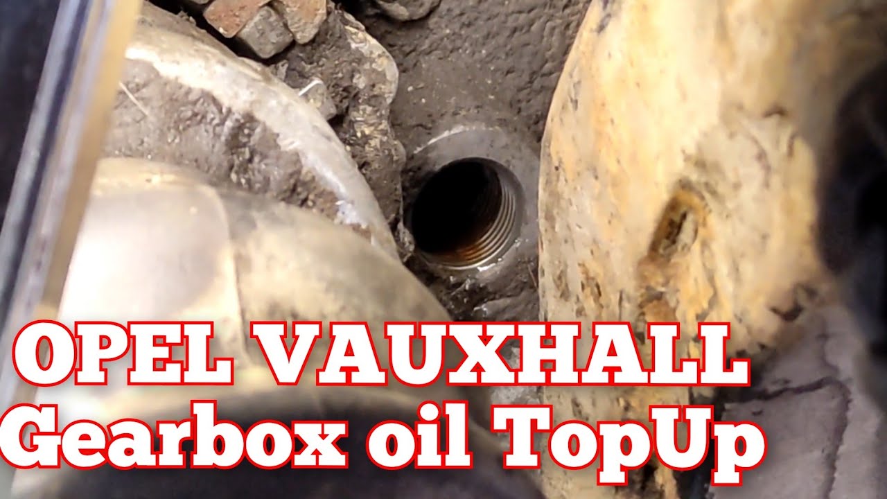 How to check and TopUp Gearbox oil F17 OPEL VAUXHALL Astra Zafira Vectra Corsa