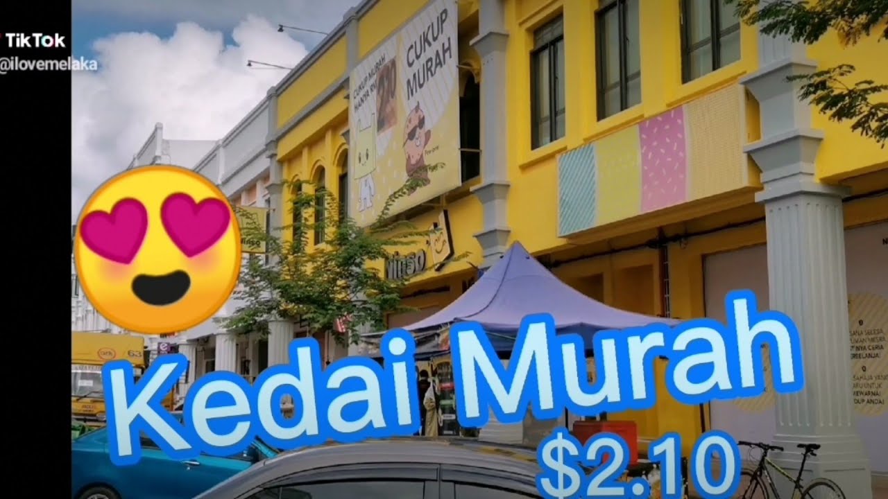 Kedai Murah $2.10 Ninso di Bukit Baru, Melaka. - YouTube