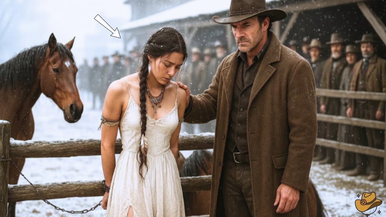 “Don’t Buy the Horse,” She Cried — “Buy Me, Rancher…” | A Dark Wild West Story of Freedom