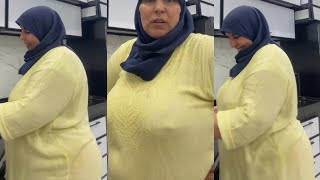 #روتيني_اليومي روتين الست البلدى بالعبايه البلدى فى المطبخ هو الأصل 
