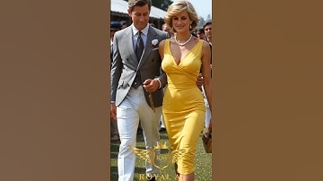 Prince Charles Walking With Princess Diana