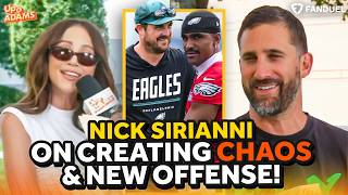 HC Nick Sirianni Breaks Down Eagles Mantra Creating CHAOS Insight on NEW Offense LOVES WR Room