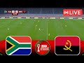 SOUTH AFRICA Vs ANGOLA LIVE CAF Africa Cup Of Nations 2025 26 Full Match Watch Along Pes 21 
