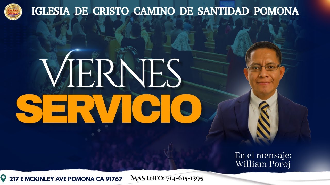 PREDICADOR WILLIAM POROJ/SERVICIO DEL 18 DE OCTUBRE 2024 - YouTube