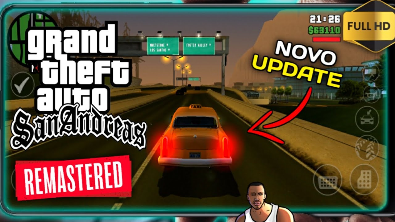 GTA SA ANDROID: NOVO SUPER Mod De GRÁFICOS REALISTAS Lite! PARA CELULAR  FRACO 2023 