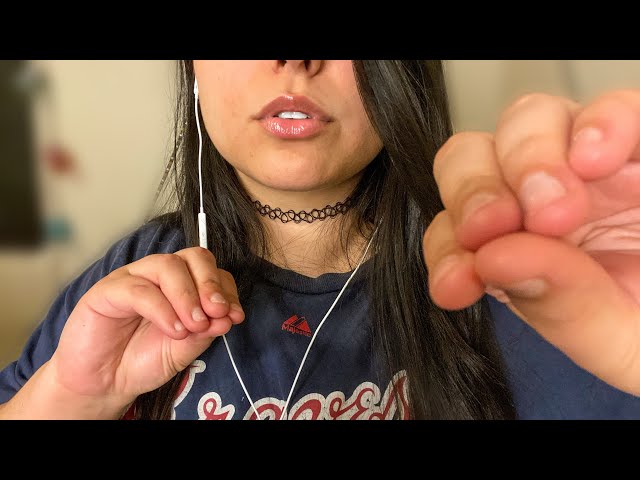 👄ASMR👌🏼~ Fast Hand Movements Up Close & Personal | Fast Visuals + Mouth Sounds
