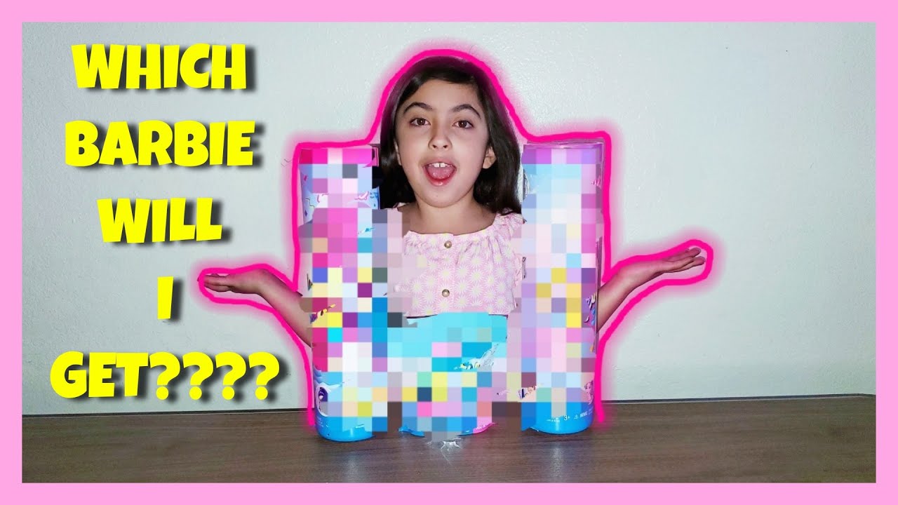 BARBIE color reveal!! - YouTube