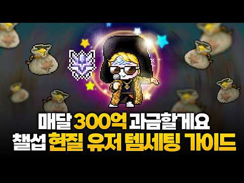 메이플스토리 챌린지 서버 현질 유저를 위한 완벽 템세팅 가이드