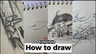 Just practice 2 types of strokes to draw stick figures beautifully #art #drawing screenshot 4