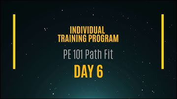 ITP-06-PE101-PathFit