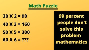 Mathematics | Which number replace the question mark ? | Math Puzzle By Moin Khan