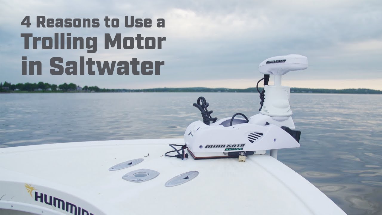 4 Reasons To Use A Trolling Motor In Saltwater