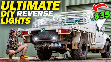 MUST DO MOD FOR YOUR 4X4 | Wiring LED REVERSE + WORKLIGHT with SWITCH INSTALL