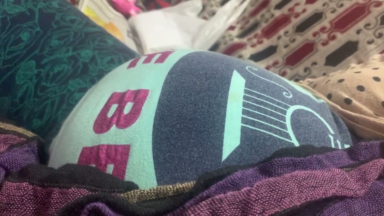 Baby hitting on stomach