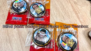 Blind pack badge One Piece - The Teenbox #blindbag #onepiece 