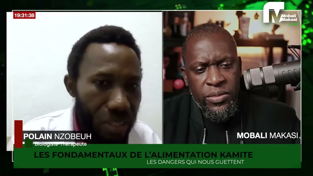 LES FONDAMENTAUX DE L’ALIMENTATION KAMITE AVEC POLAIN NZOBEUH