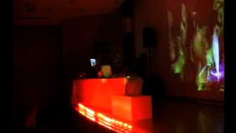 Ableton Live and pd/Gem performance at A/V Happy Hour