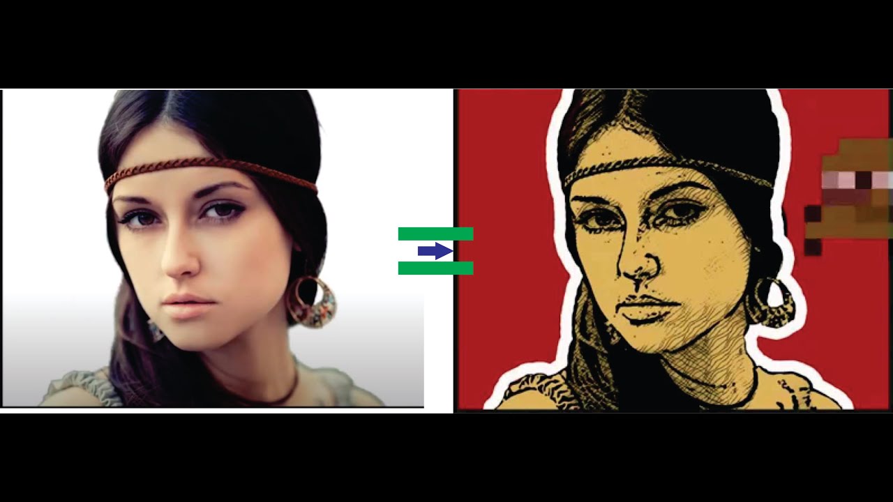 Tutorial convertir fotografía en dibujo de forma fácil en