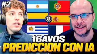¿QUIEN GANA EL MUNDIAL SEGUN LA IA? - 16AVOS DE FINAL ft. MISTERCHIP - PARTE 14/18