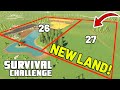 140 DAYS AND ALL MY MONEY...FINALLY NEW LAND! - Survival Challenge | Episode 29